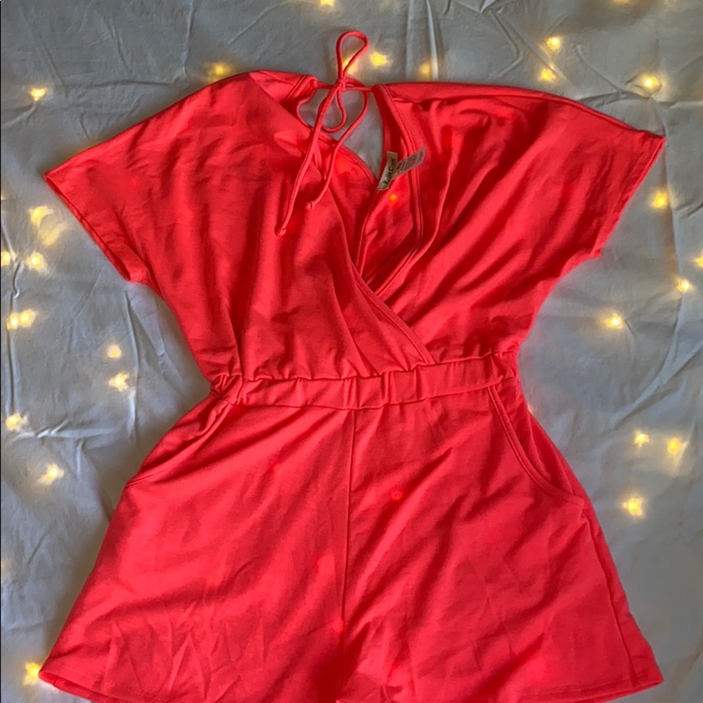Pink romper